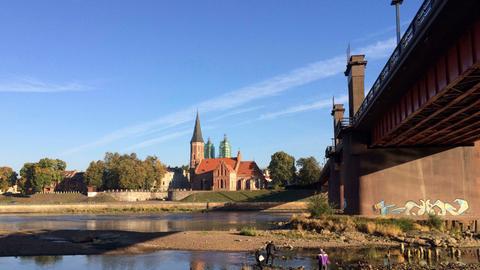 Die Memel in Kaunas.
