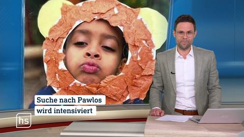Moderator vor Bild mit Topthema