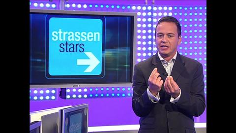 Moderator im Studio