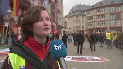 Interview bei Streik