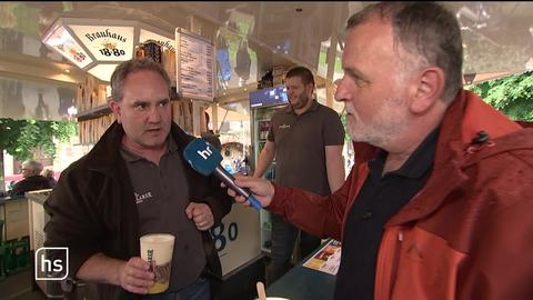 Interview auf dem Hessentag