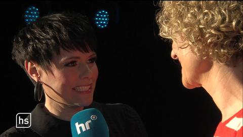 Interview mit Schweizer Sängerin Francine Jordi auf Hesentagsbühne