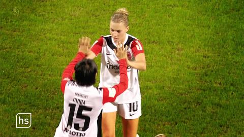Spielerinnen von Eintracht Frankfurt