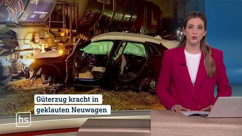 Moderator vor Bild mit Topthemaoderatorin vor Bild mit Topthema