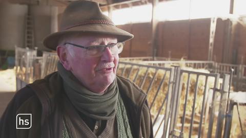 Ein Landwirt im Interview.