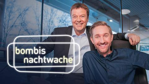 Host Jörg Bombach und Daniel Boschmann