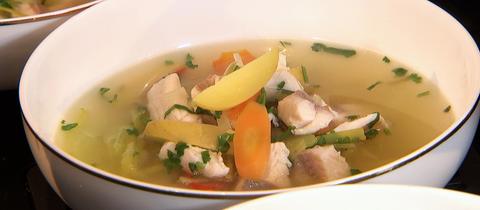 Forellensuppe 