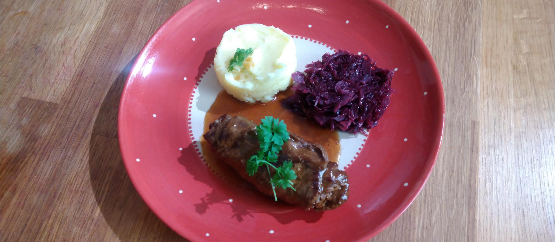Rezept: Rinderrouladen nach Art der Pfälzer Mama mit Rotkraut und ...