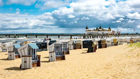 Der Strand von Usedom 