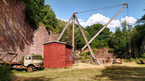 Holzkran in Michelnau