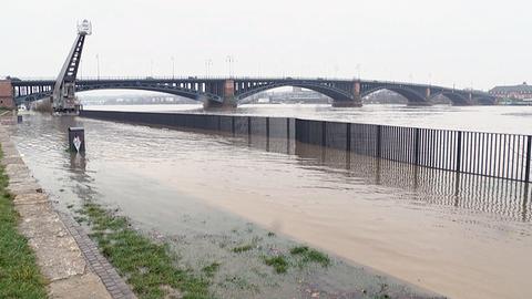 Hochwasser Wiesbaden
