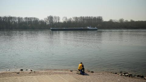 Rhein bei Biebrich