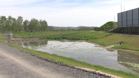 Regenrückhaltebecken