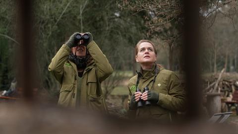 Vogelbeobachtung im Hauptfriedhof
