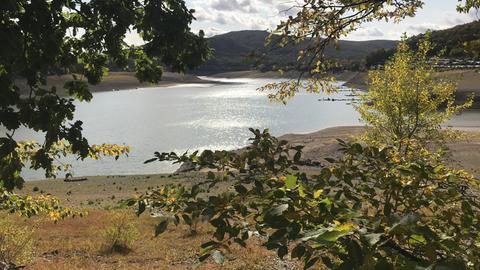 Trockenheit Edersee