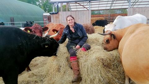 Die vegane Rinderzüchterin