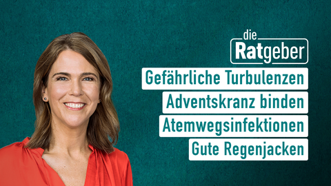 Themen sind u.a.: Gefährliche Turbulenzen, Adventskranz binden, Atemwegsinfektionen, Gute Regenjacken.