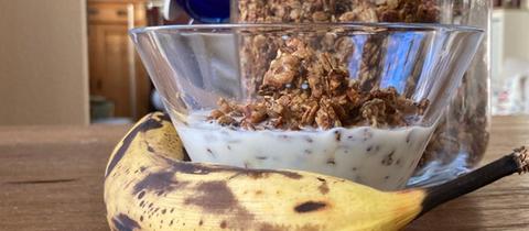 Bananen-Hafer-Granola