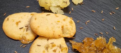 Handkäs-Zwiebel-Plätzchen