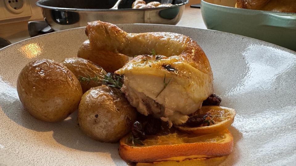 Rezept: Maishähnchen mit glasierten Kartoffeln | hr-fernsehen.de | Die ...