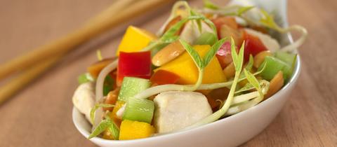 Mango-Gurken Salat