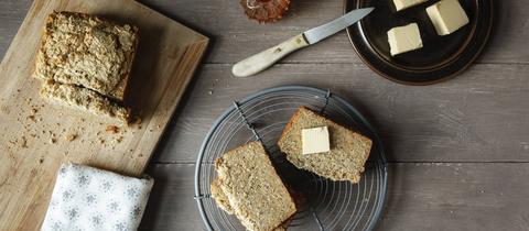 glutenfreies selbstgebackenes Brot