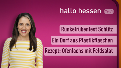 Themen sind: Runkelrübenfest Schlitz, Ein Dorf aus Plastikflaschen, Rezept: Ofenlachs mit Feldsalat.