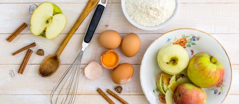 Backen mit Äpfeln