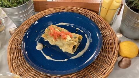 Cannelloni mit Spinat und Ricotta 