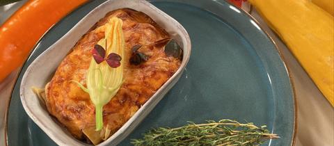 Cannelloni mit Zucchini-Hack