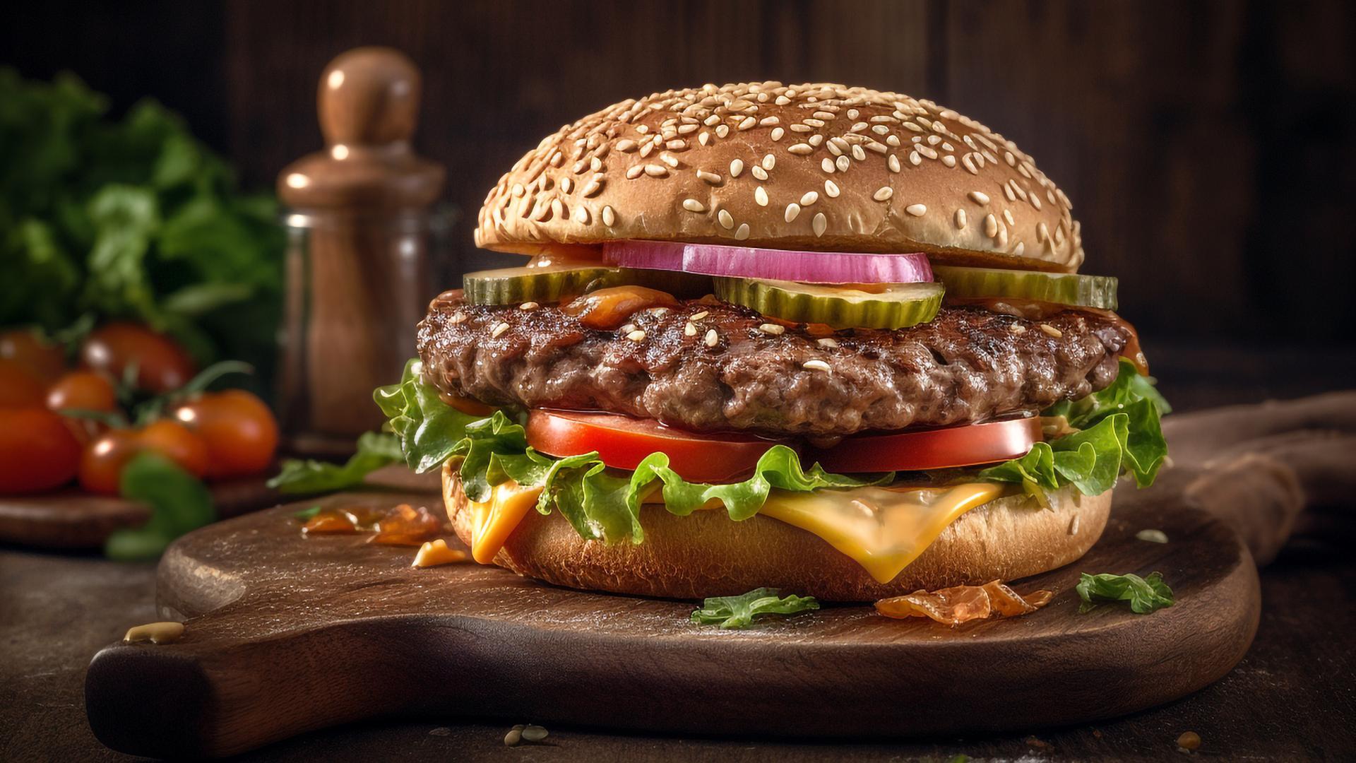 Rezept: Burger Rezepte: Cheeseburger mit Schmorzwiebeln und ...