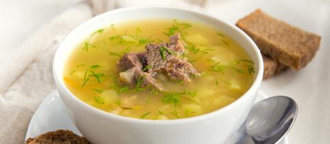 Erbsen-Mettwurst-Suppe