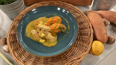 Putengeschnetzeltes mit Püree