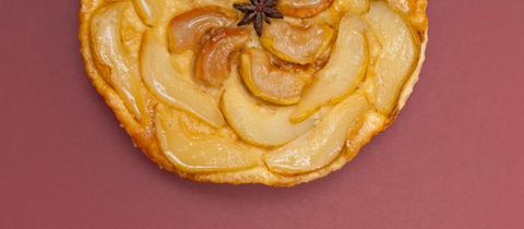 Birne-Zimt-Sahne-Torte 