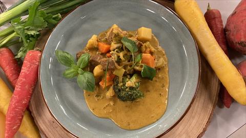 Indisches Curry mit Lamm