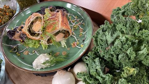 Lachs im Teigmantel  