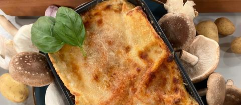 Lasagne mit Pilzen