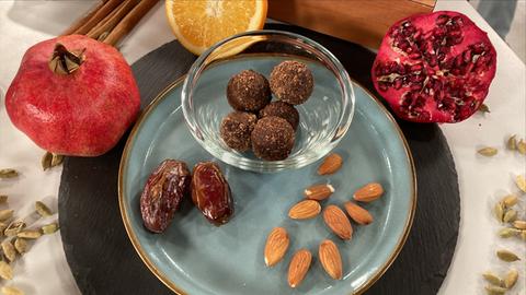 Lebkuchengewürz und Lebkuchen-Energiekugeln