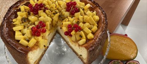 Mango-Maracuja-Cheesecake