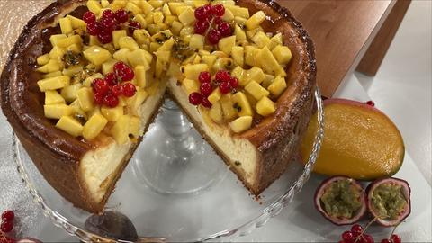Mango-Maracuja-Cheesecake