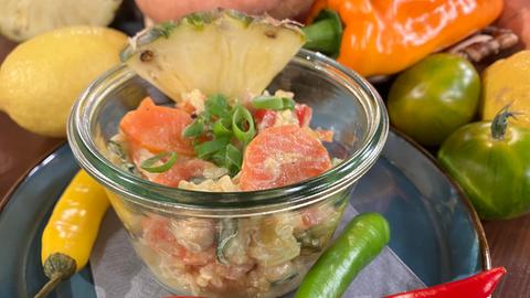 Curry-Reis-Salat