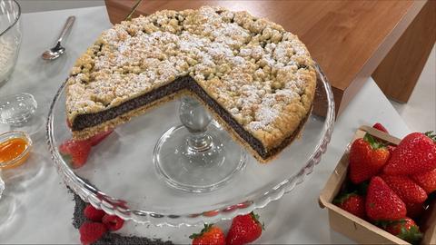 Mohn-Streuselkuchen mit Tonkabohne 
