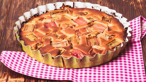 Rhabarber-Kuchen