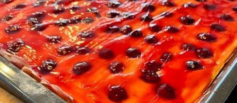 Rotkäpprchen Blechkuchen