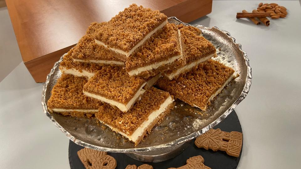 Rezept: Spekulatius-Vanille-Streuselkuchen | hr-fernsehen.de | Rezepte