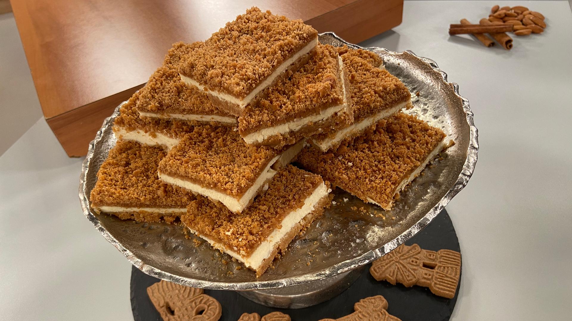Rezept: Spekulatius-Vanille-Streuselkuchen | hr-fernsehen.de | Rezepte