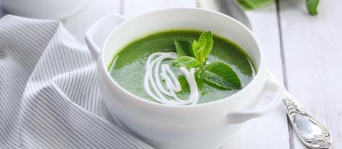 Kokos-Spinat-Suppe