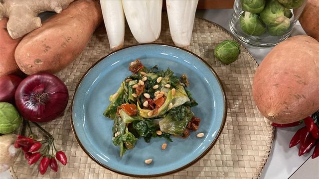 Rezept Warmer Endiviensalat | hr-fernsehen.de | Rezepte