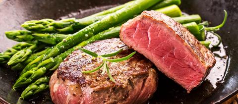 Roastbeef mit Spargel