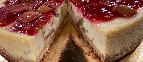 Rhabarber Cheesecake 